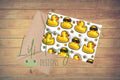 Bubble Duck - Rubber Duck - Funny - Greetings Card 7"x5"